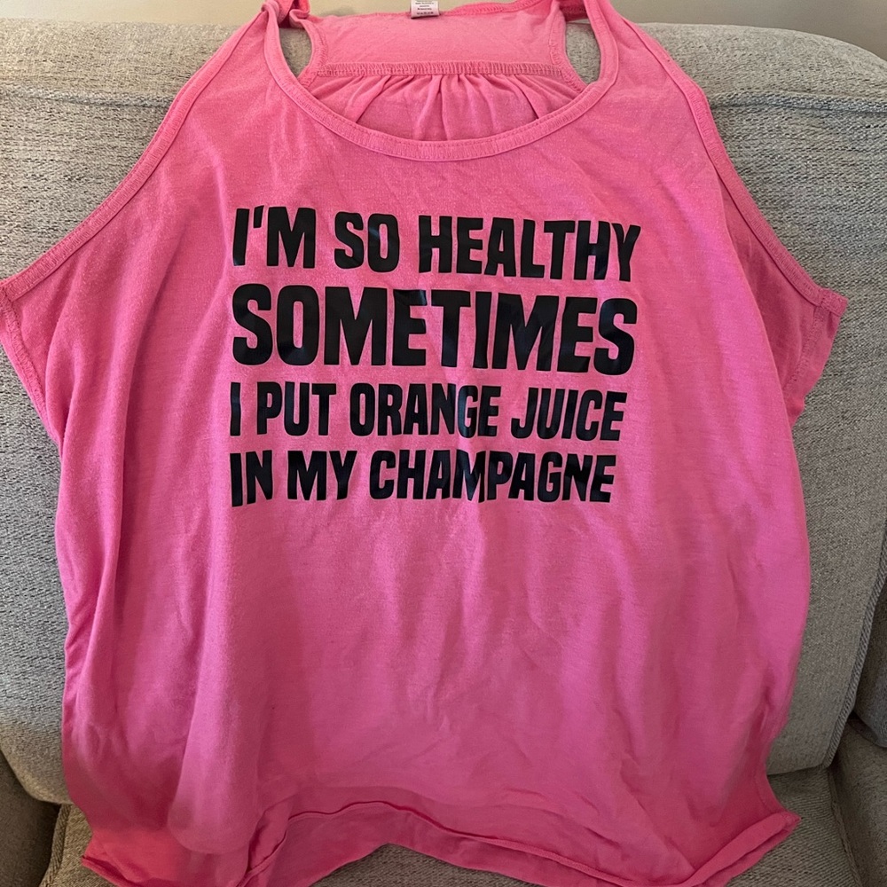 CVG flowy racerback tank size XL